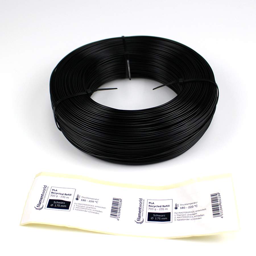 filamentworld-pla-eco-refill-filament-recycled-schwarz-1-75-mm-0-70-kg image 3