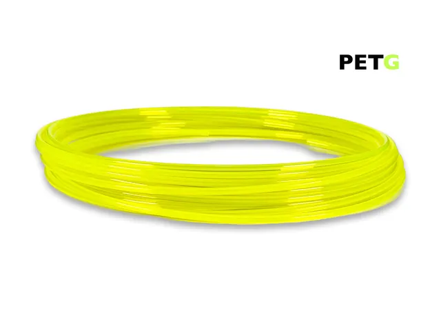 das-filament-petg-filament-50-g-sample-2-85-mm-transluzent-neongelb image 1