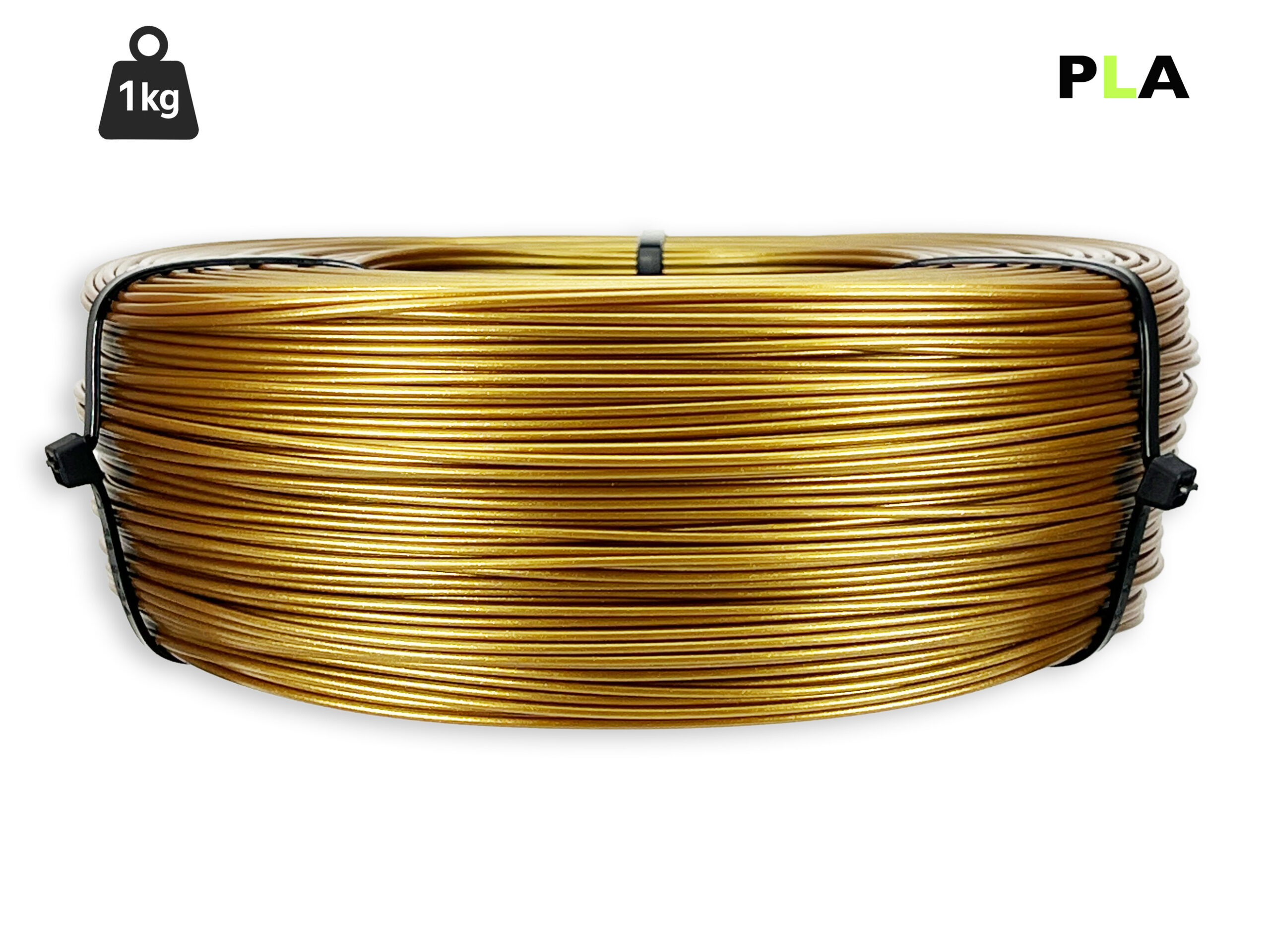 das-filament-pla-filament-1-75-mm-gold-v2-1-kg-refill image 1
