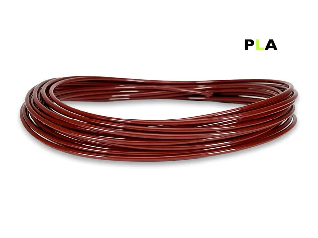 das-filament-pla-filament-50-g-sample-2-85-mm-kastanienbraun image 1