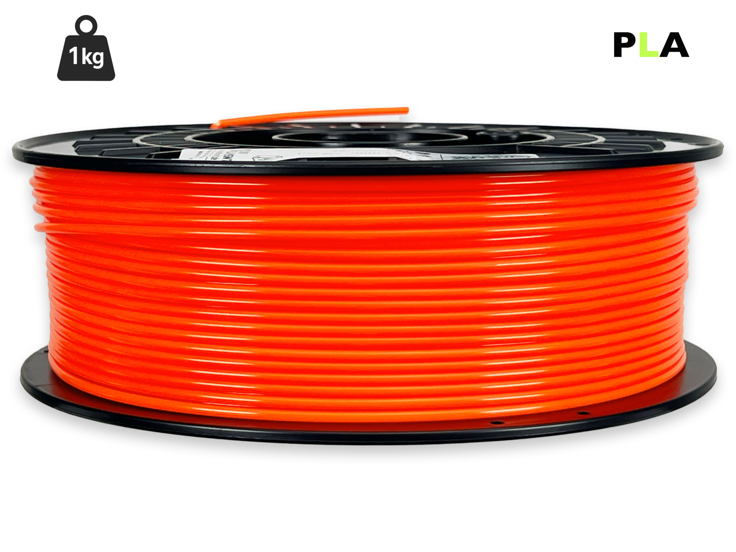 das-filament-pla-filament-2-85-mm-neonorange-1-kg image 1