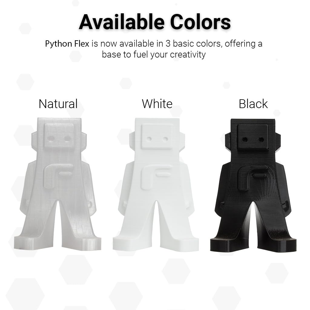 formfutura-python-flex-tpu-filament-black-1-75-mm-500-g image 5