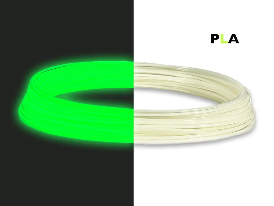 das-filament-pla-filament-sample-1-75-mm-glow-gr-n-v2-50-g image 1