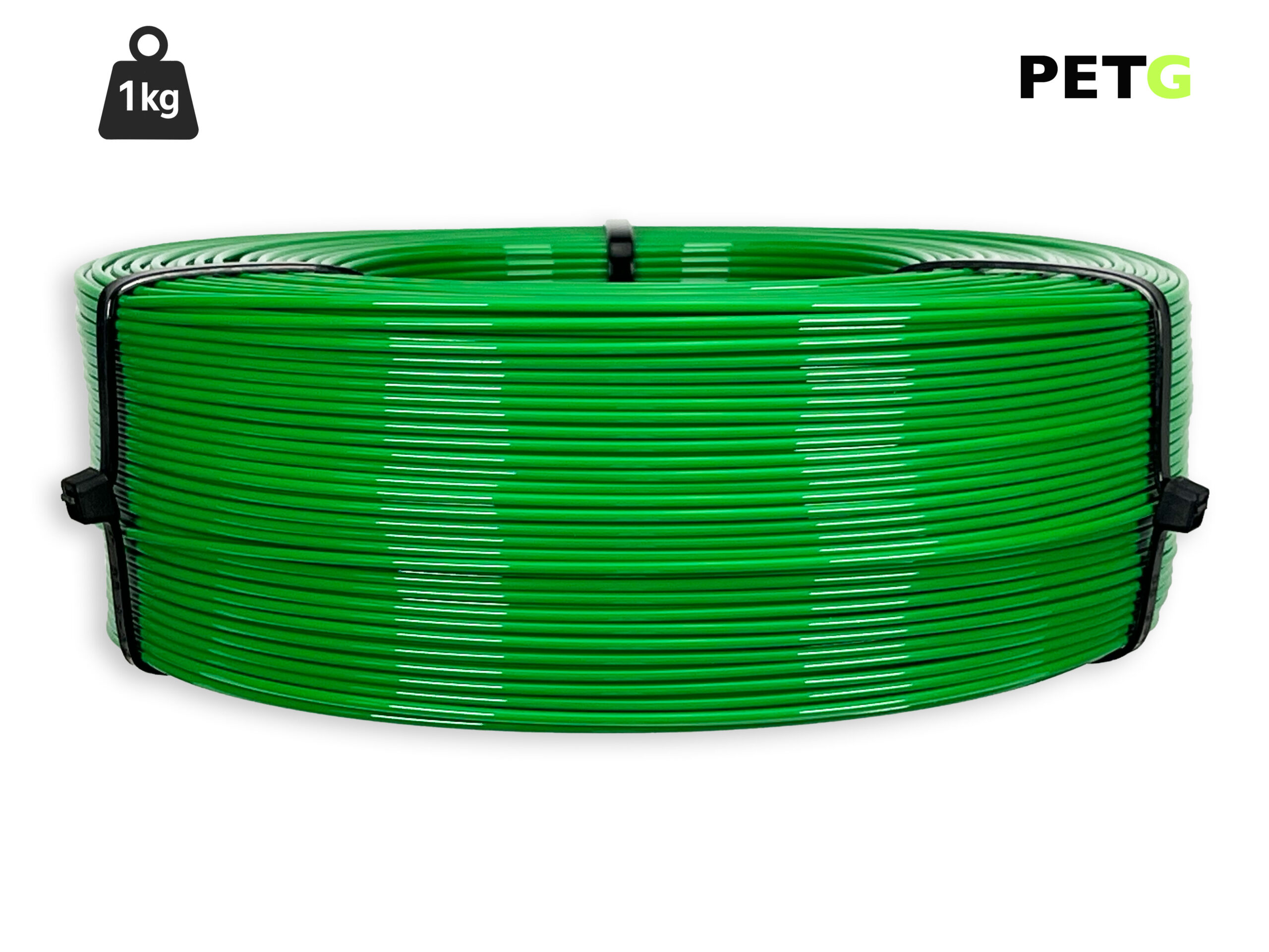 das-filament-petg-filament-1-75-mm-grasgr-n-1-kg-refill image 1