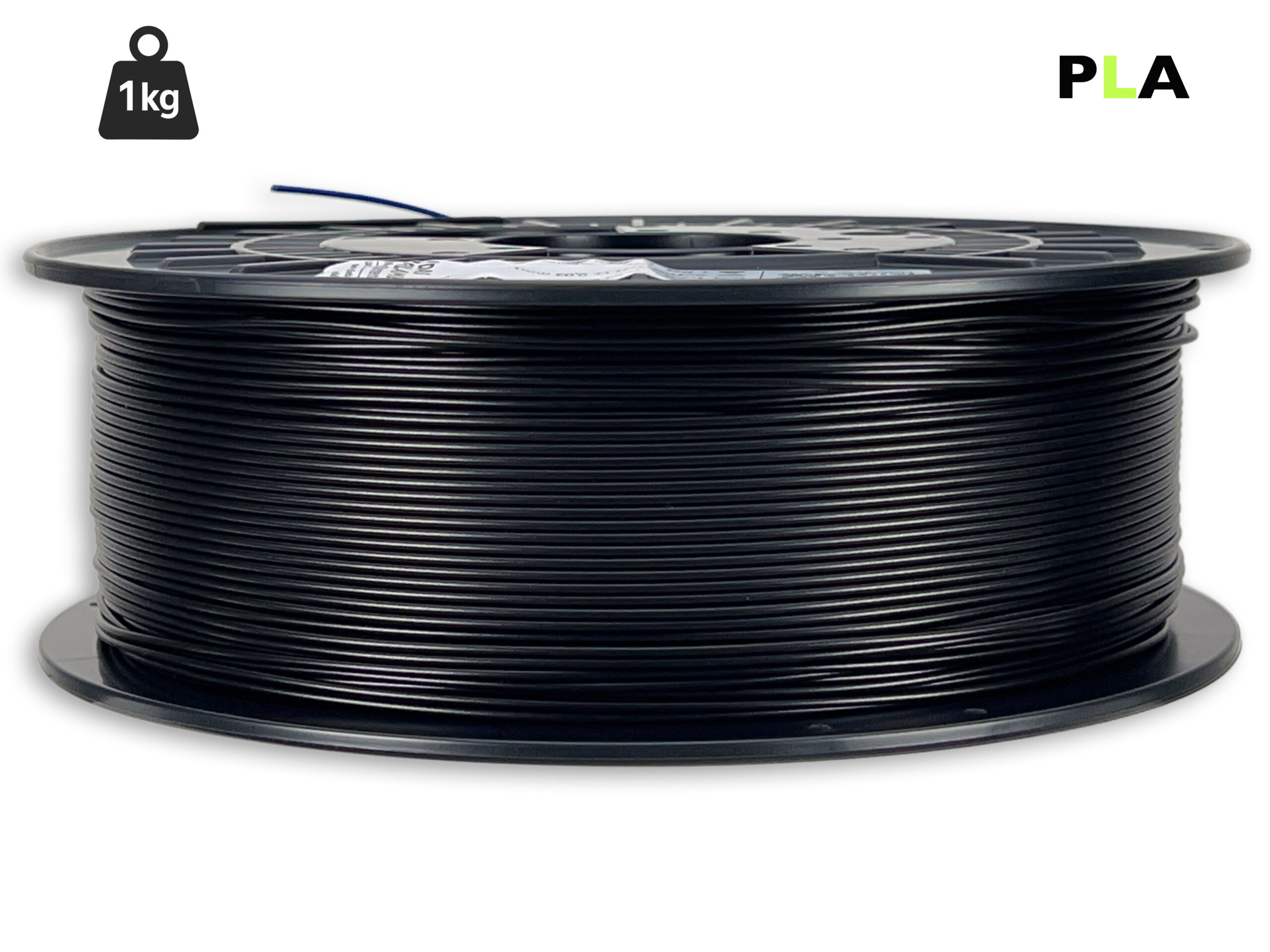 das-filament-pla-filament-1-75-mm-schwarz-matt-1-kg image 1