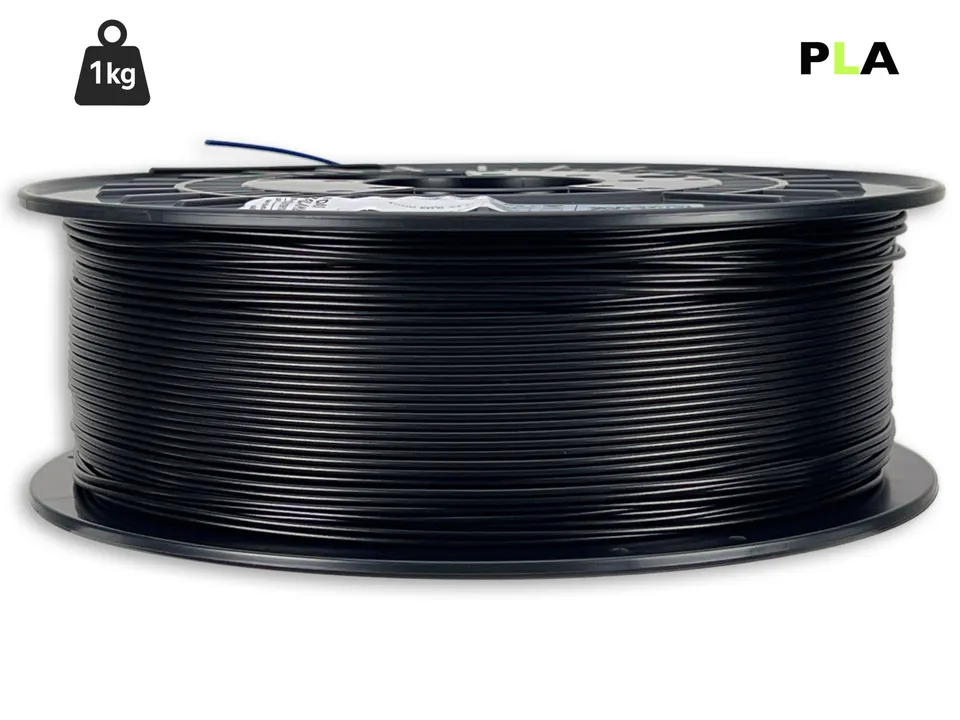 das-filament-pla-filament-1-75-mm-schwarz-matt-1-kg image 1