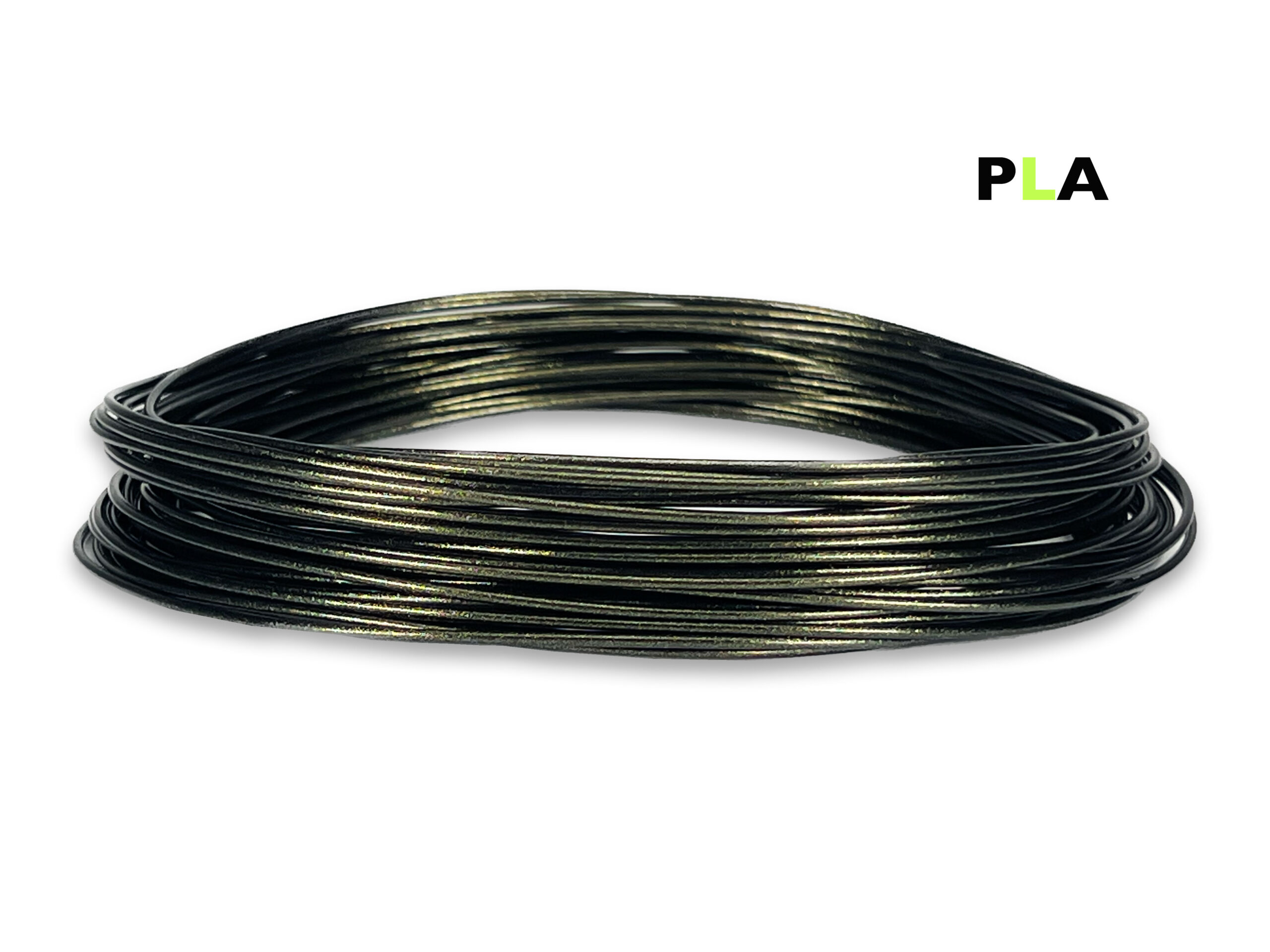 das-filament-pla-filament-sample-1-75-mm-gr-ngold-50-g image 1
