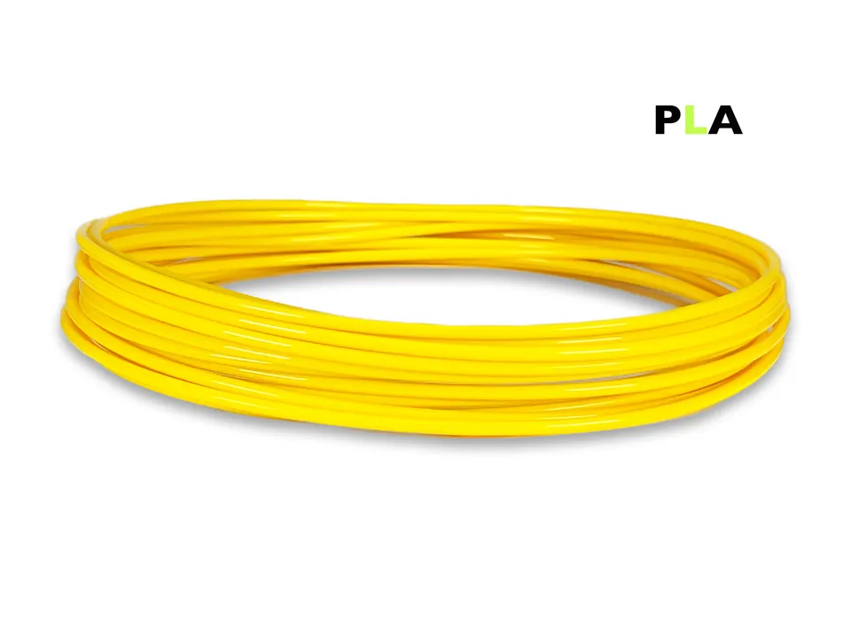 das-filament-pla-filament-50-g-sample-2-85-mm-sonnengelb image 1