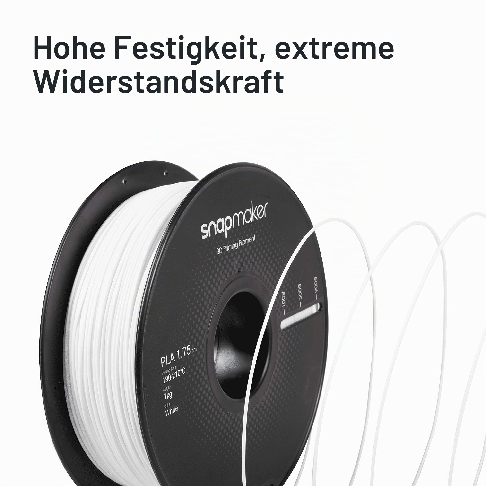 snapmaker-pla-filament-1-75-mm-1-kg-spule-wei image 2