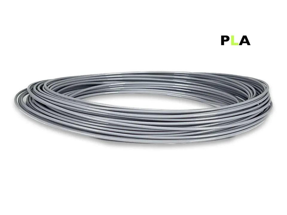 das-filament-pla-filament-sample-1-75-mm-grau-50-g image 1