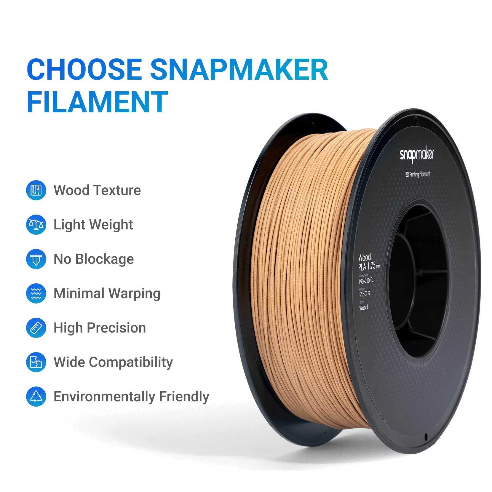 snapmaker-holz-filament-pla-1-75-mm-f-r-snapmaker-3d-drucker image 5