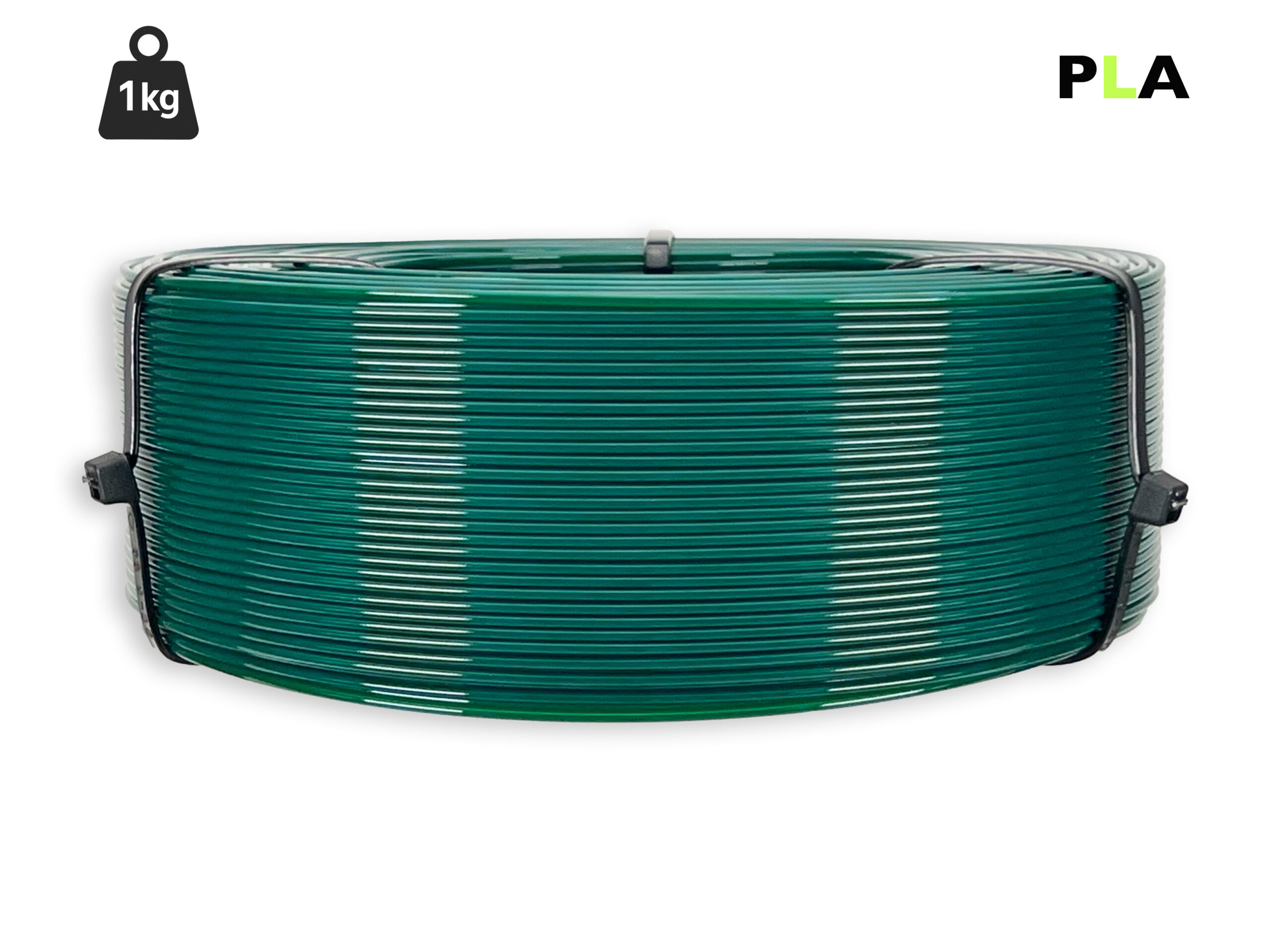 das-filament-pla-filament-1-75-mm-tannengr-n-1-kg-refill image 1