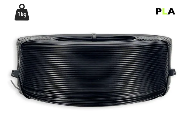 das-filament-pla-filament-1-75-mm-schwarz-matt-1-kg-refill image 1