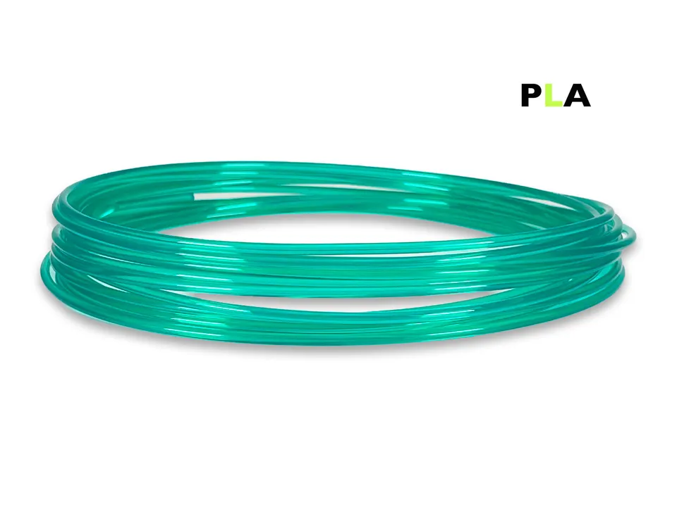 das-filament-pla-filament-sample-2-85-mm-transluzent-gr-n-50-g image 1