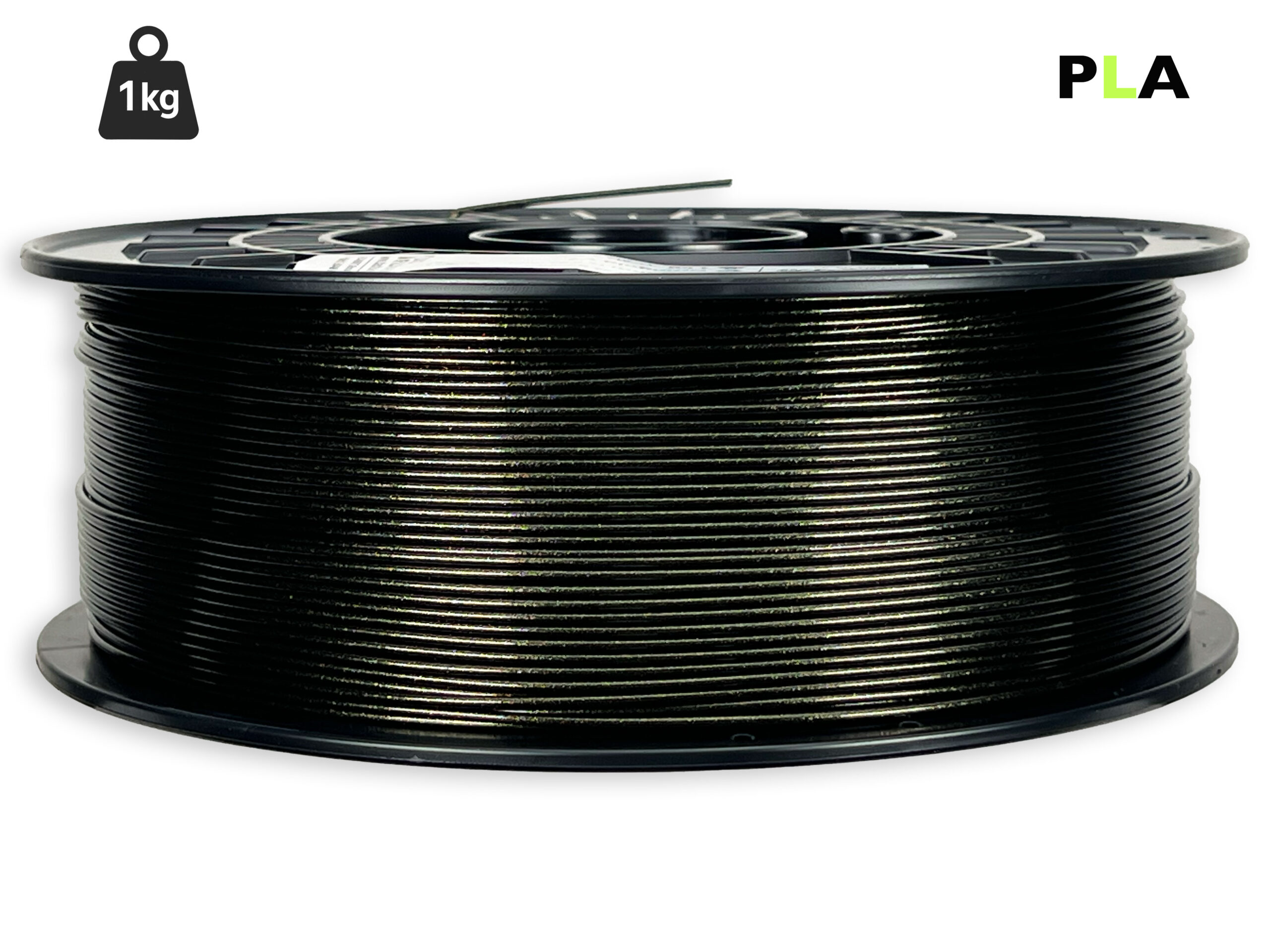 das-filament-pla-filament-1-75-mm-gr-ngold-v2-1-kg image 1