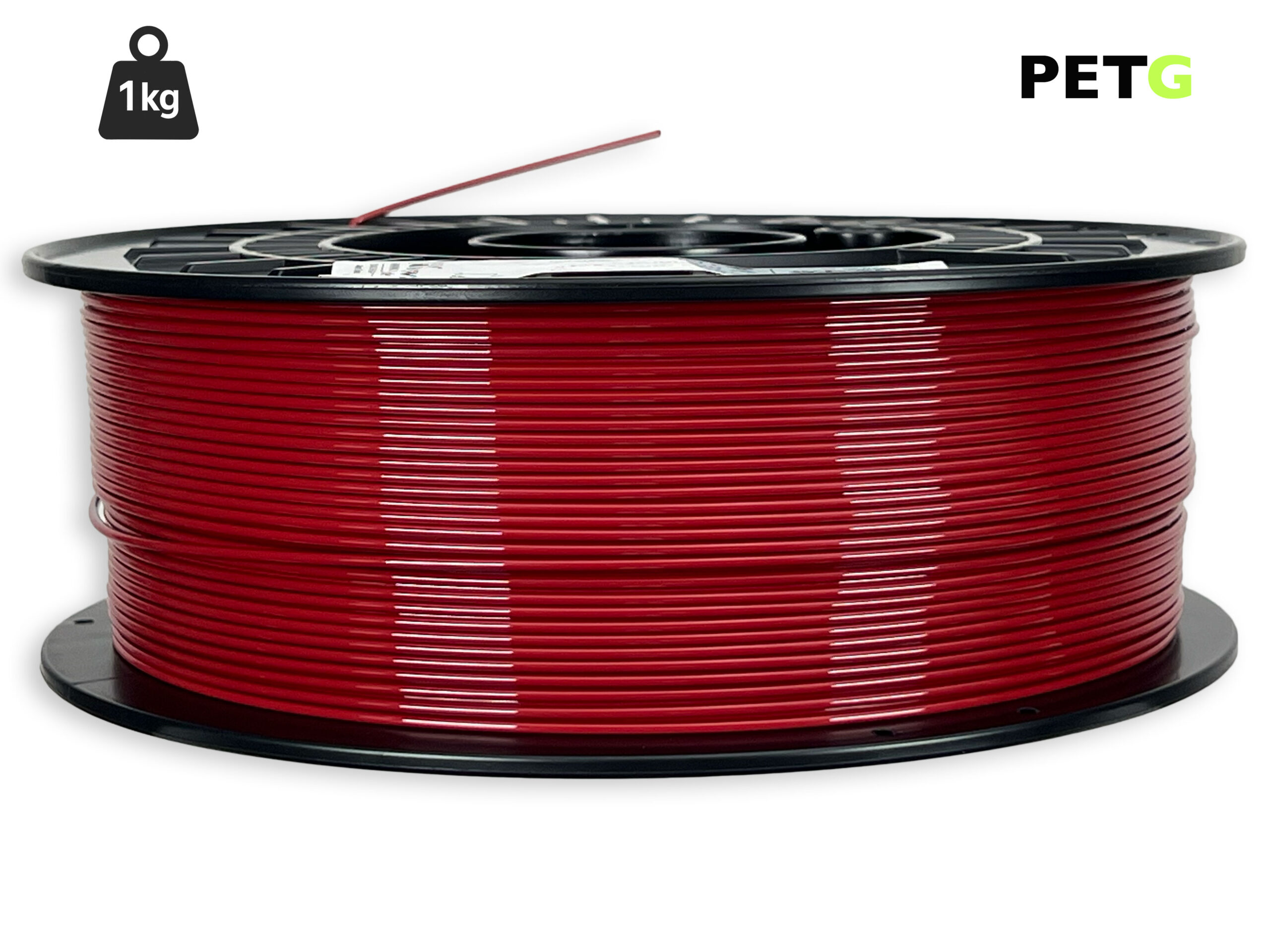 das-filament-petg-filament-1-75-mm-rubinrot-1-kg image 1