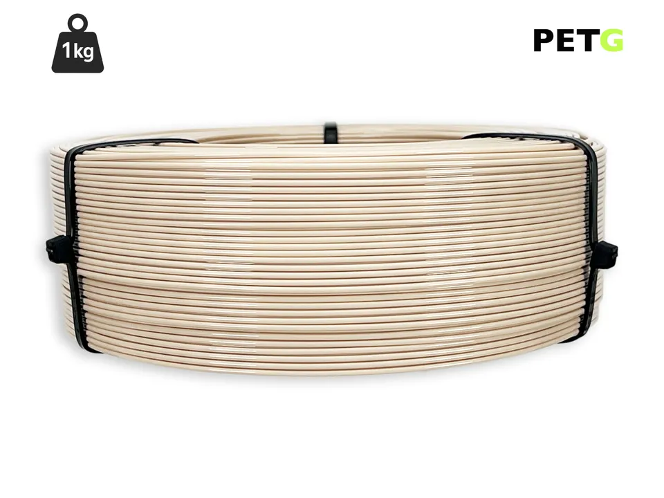 das-filament-petg-filament-1-75-mm-beige-1-kg-refill image 1