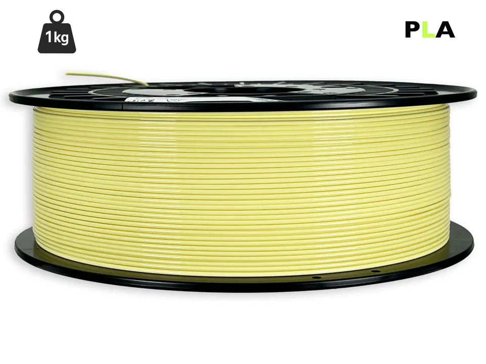 das-filament-pla-filament-1-75-mm-vanille-1-kg image 1