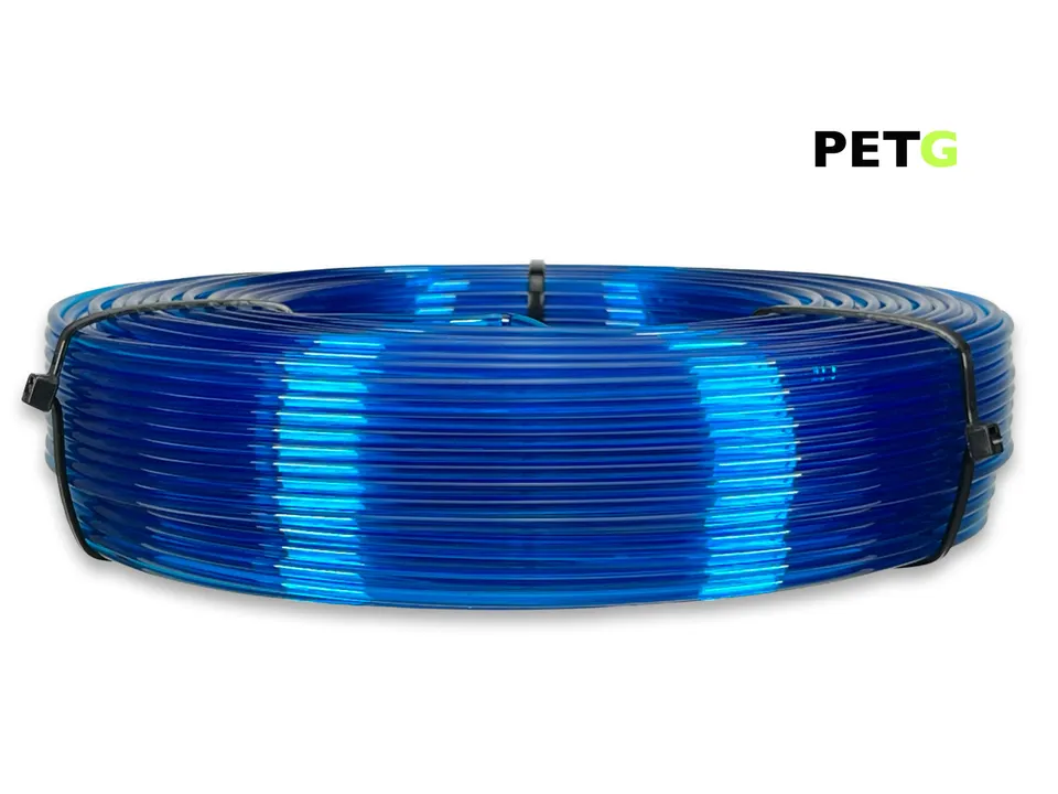 das-filament-petg-filament-2-85-mm-transparent-blau-refill-800-g image 1