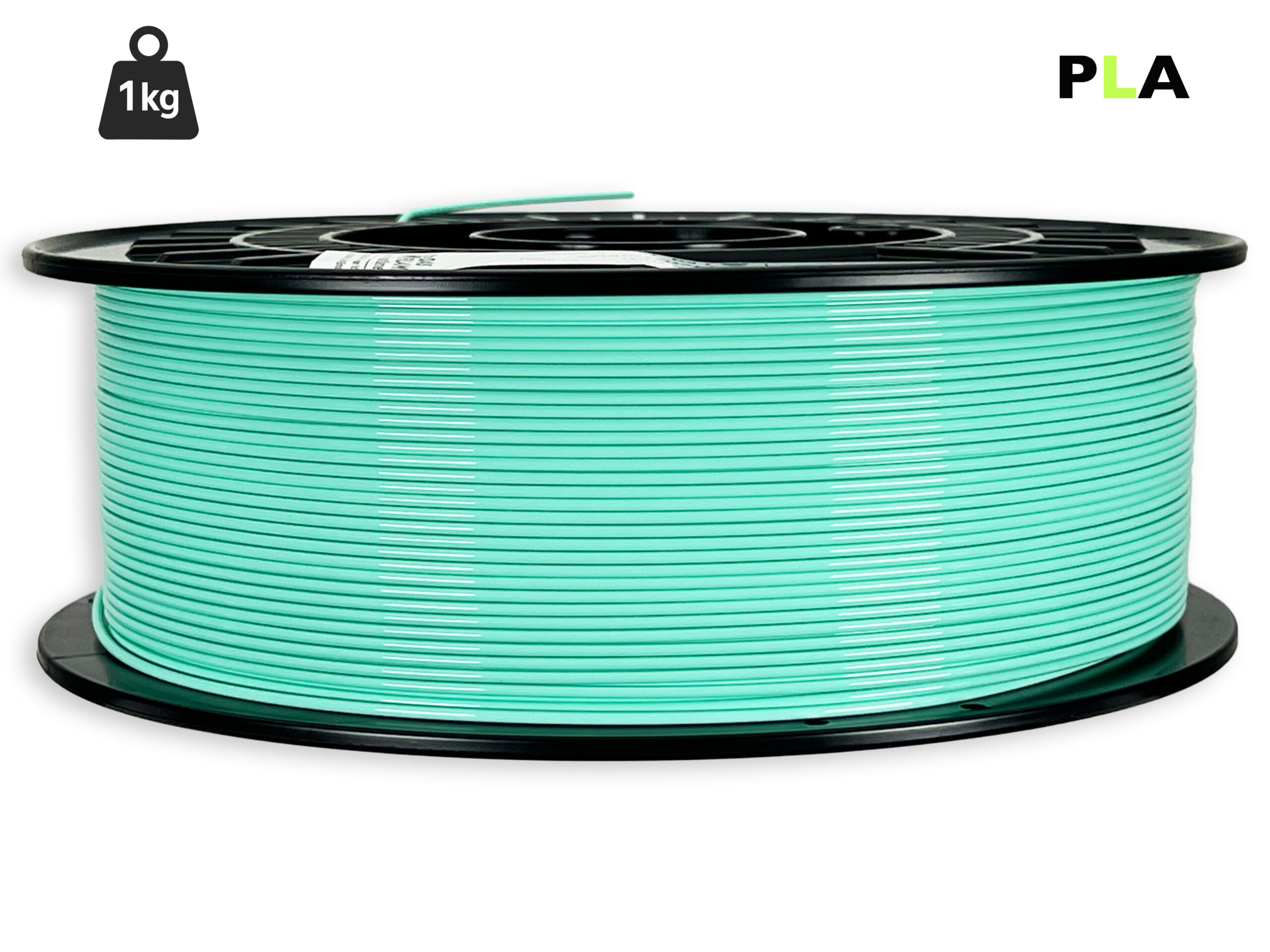 das-filament-pla-filament-1-75-mm-pfefferminze-1-kg image 1