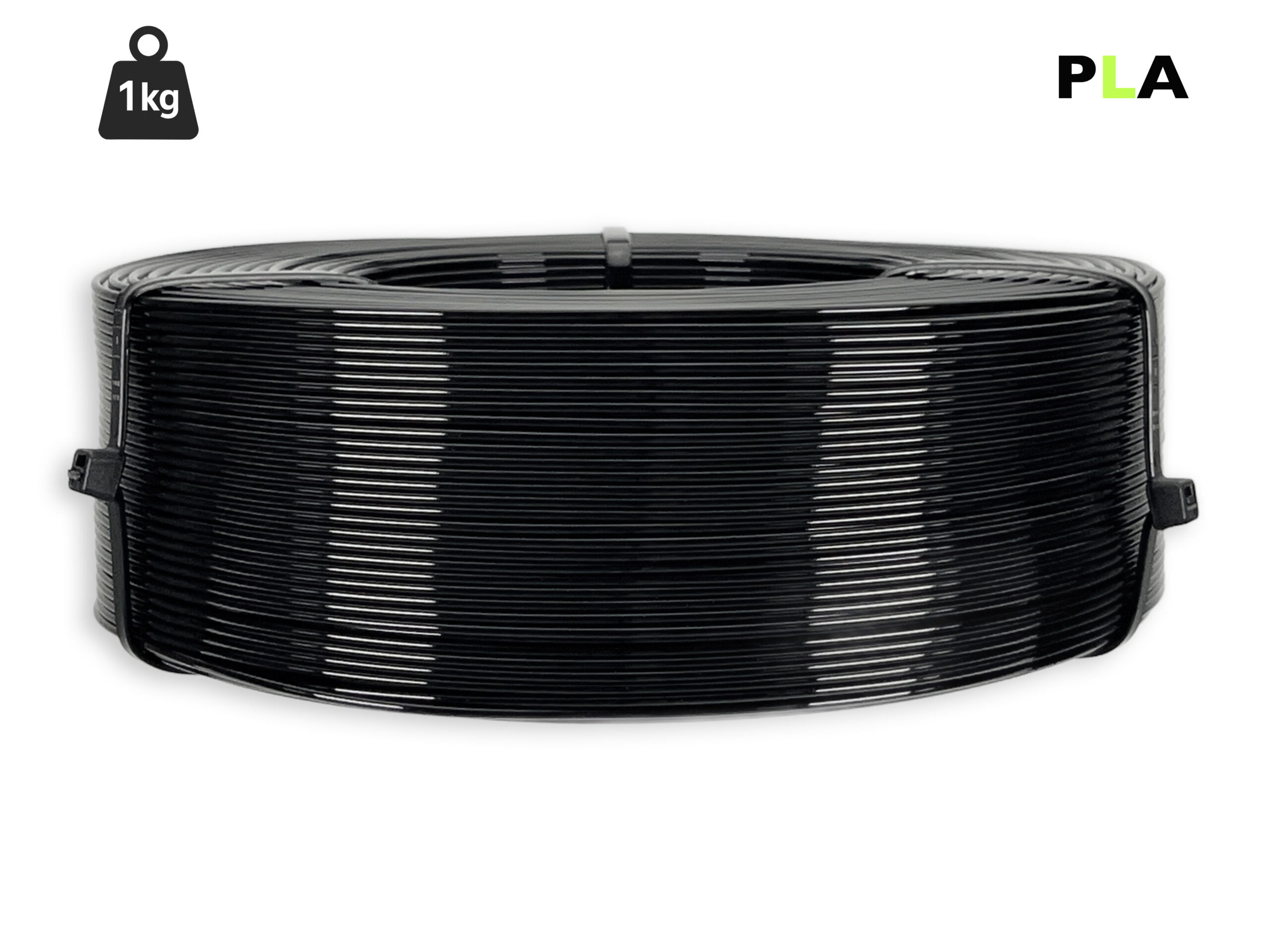 das-filament-pla-filament-1-75-mm-schwarz-1-kg-refill image 1