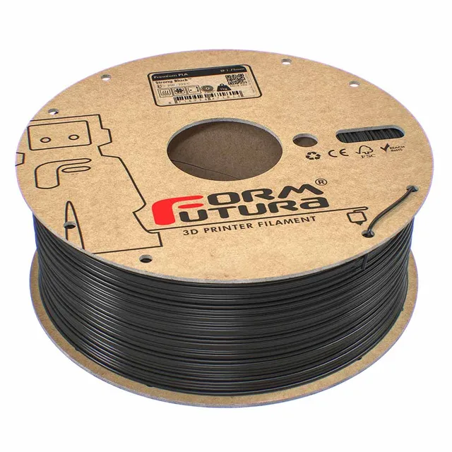 formfutura-premium-pla-filament-1-75-mm-1000-g-strong-black image 1
