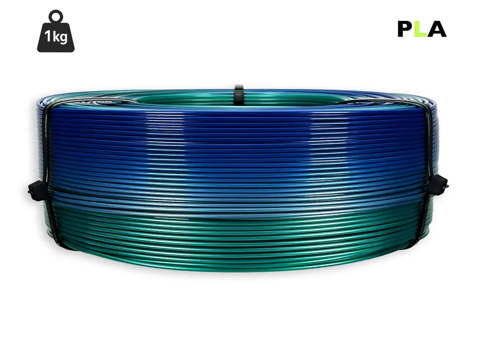 das-filament-pla-filament-1-75-mm-multicolor-polarlicht-1-kg-refill image 1