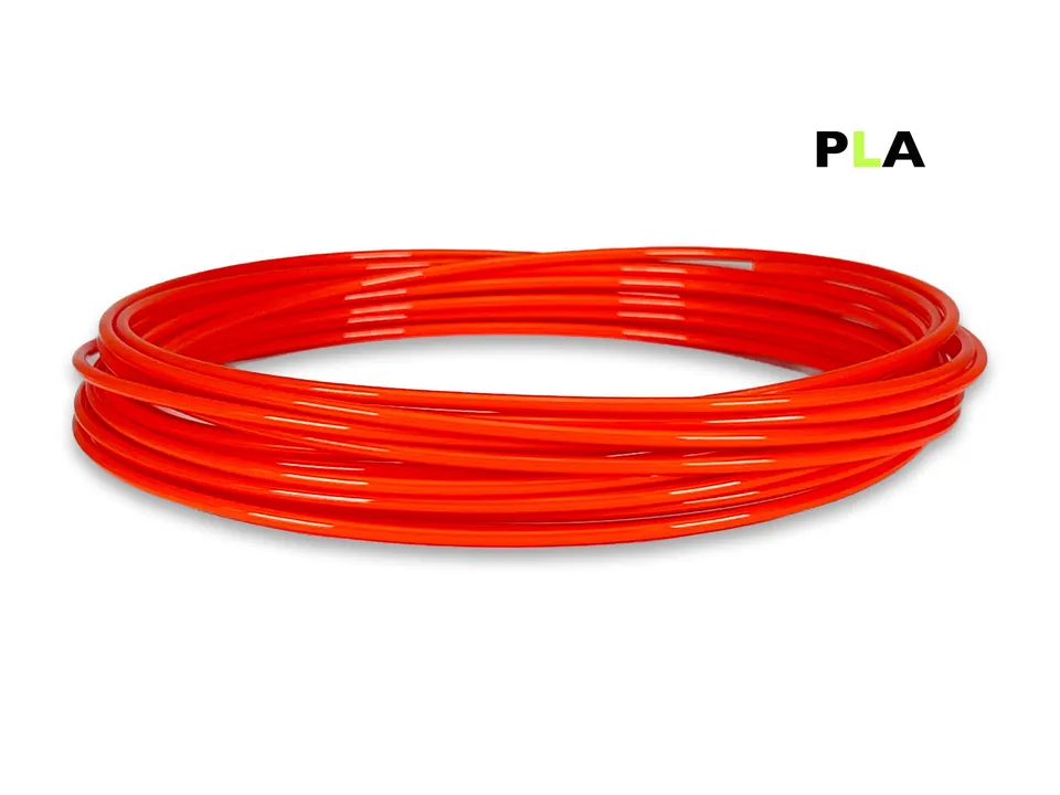 das-filament-pla-filament-sample-2-85-mm-reinorange-50-g image 1