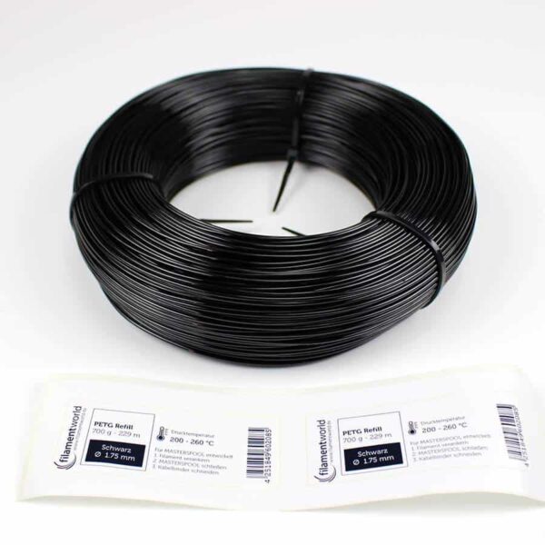 filamentworld-petg-refill-filament-schwarz-1-75-mm-0-70-kg image 7