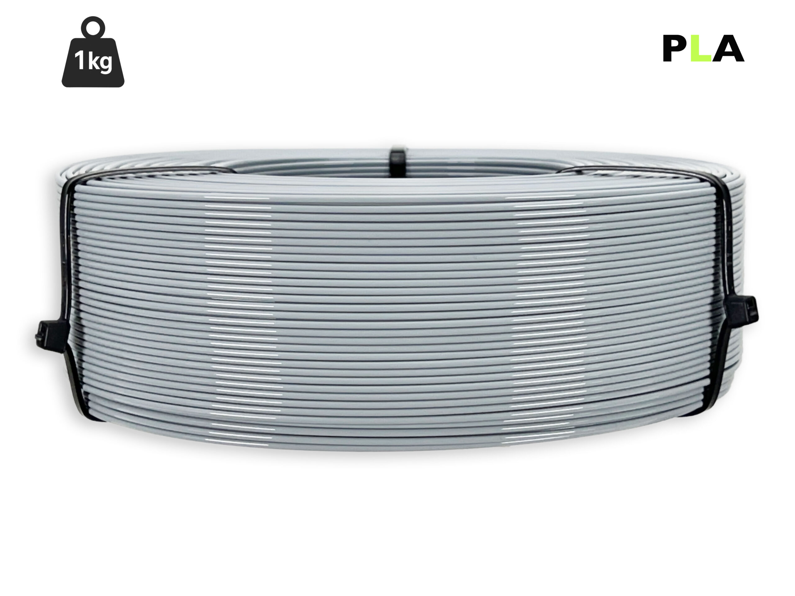 das-filament-pla-filament-1-75-mm-grau-1-kg-refill image 1