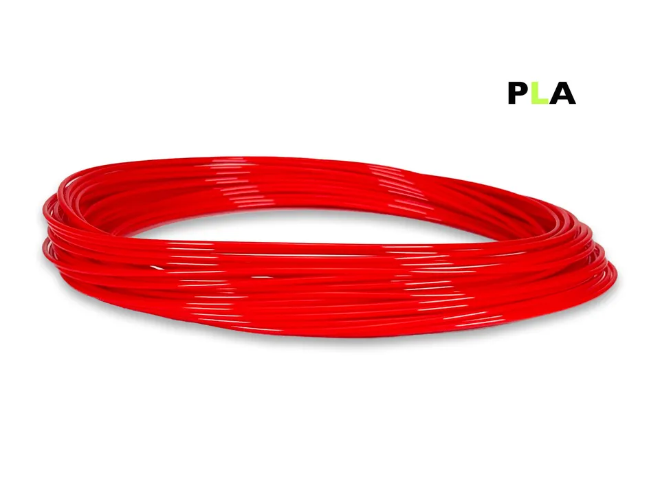 das-filament-pla-filament-1-75-mm-feuerrot-50-g-sample image 1