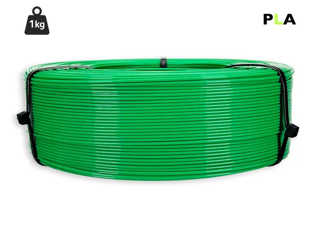 das-filament-pla-filament-1-75-mm-grasgr-n-1-kg-refill image 1