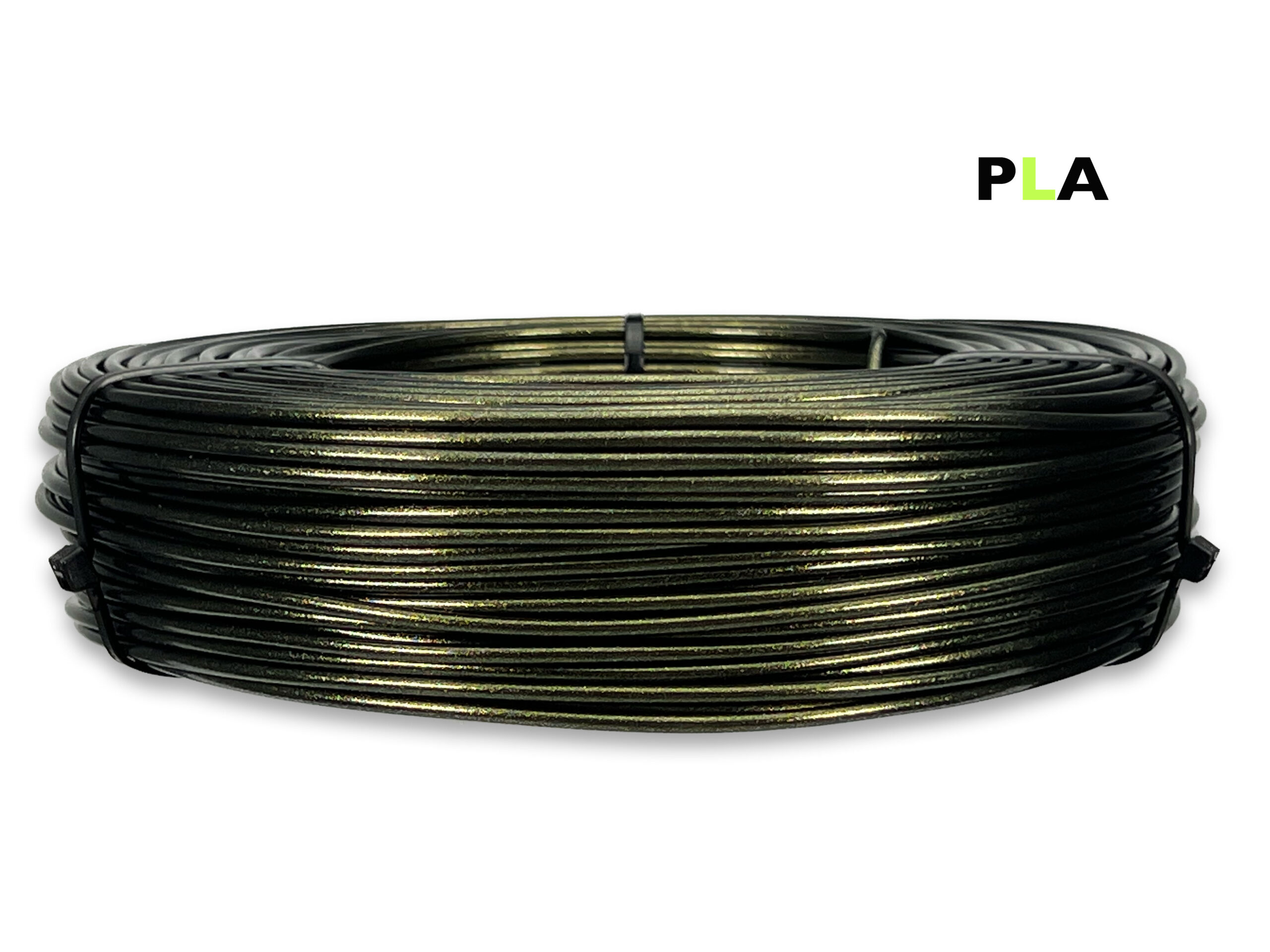 das-filament-pla-filament-2-85-mm-gr-ngold-800-g-refill image 1