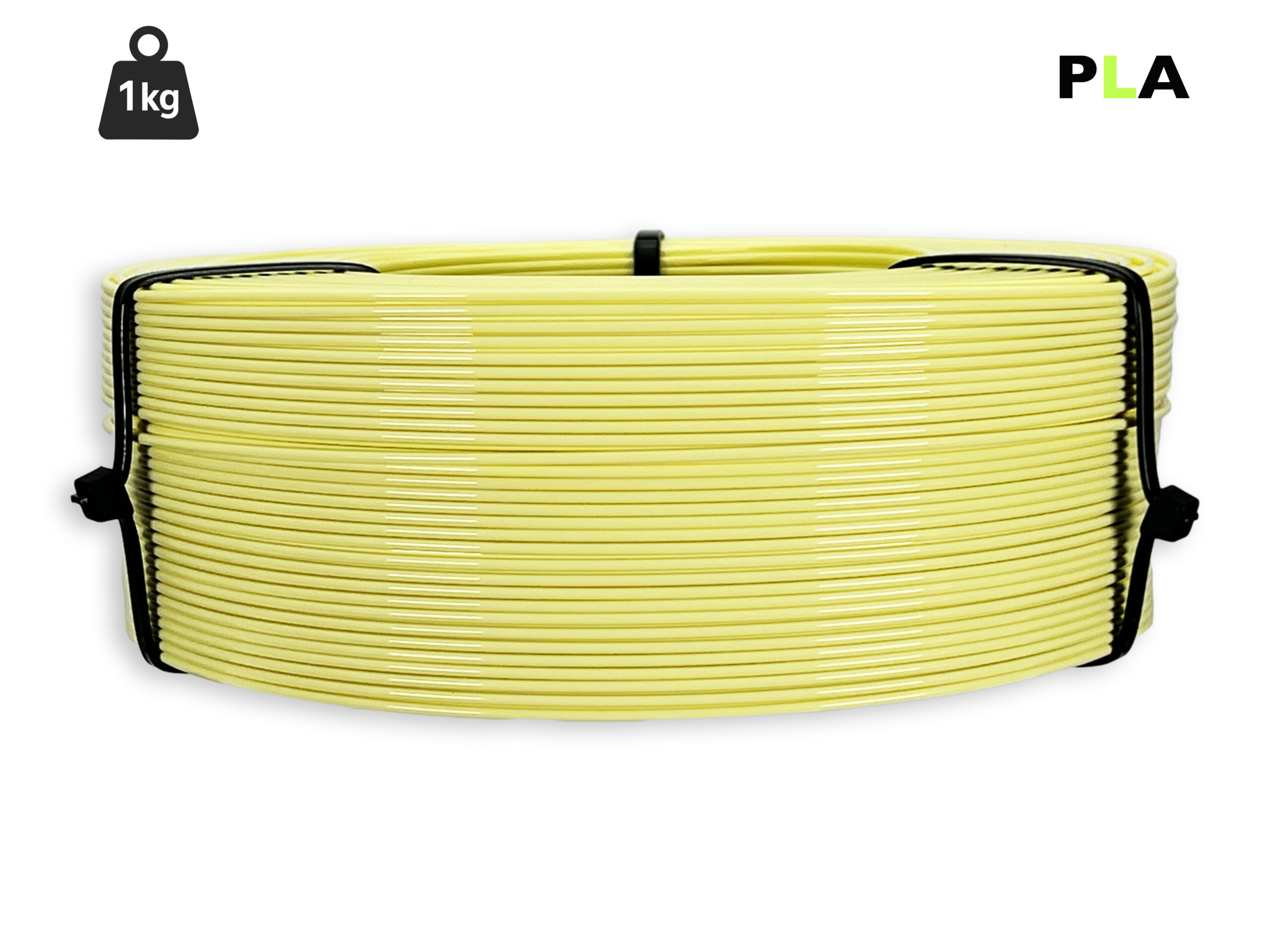das-filament-pla-filament-1-75-mm-vanille-1-kg-refill image 1