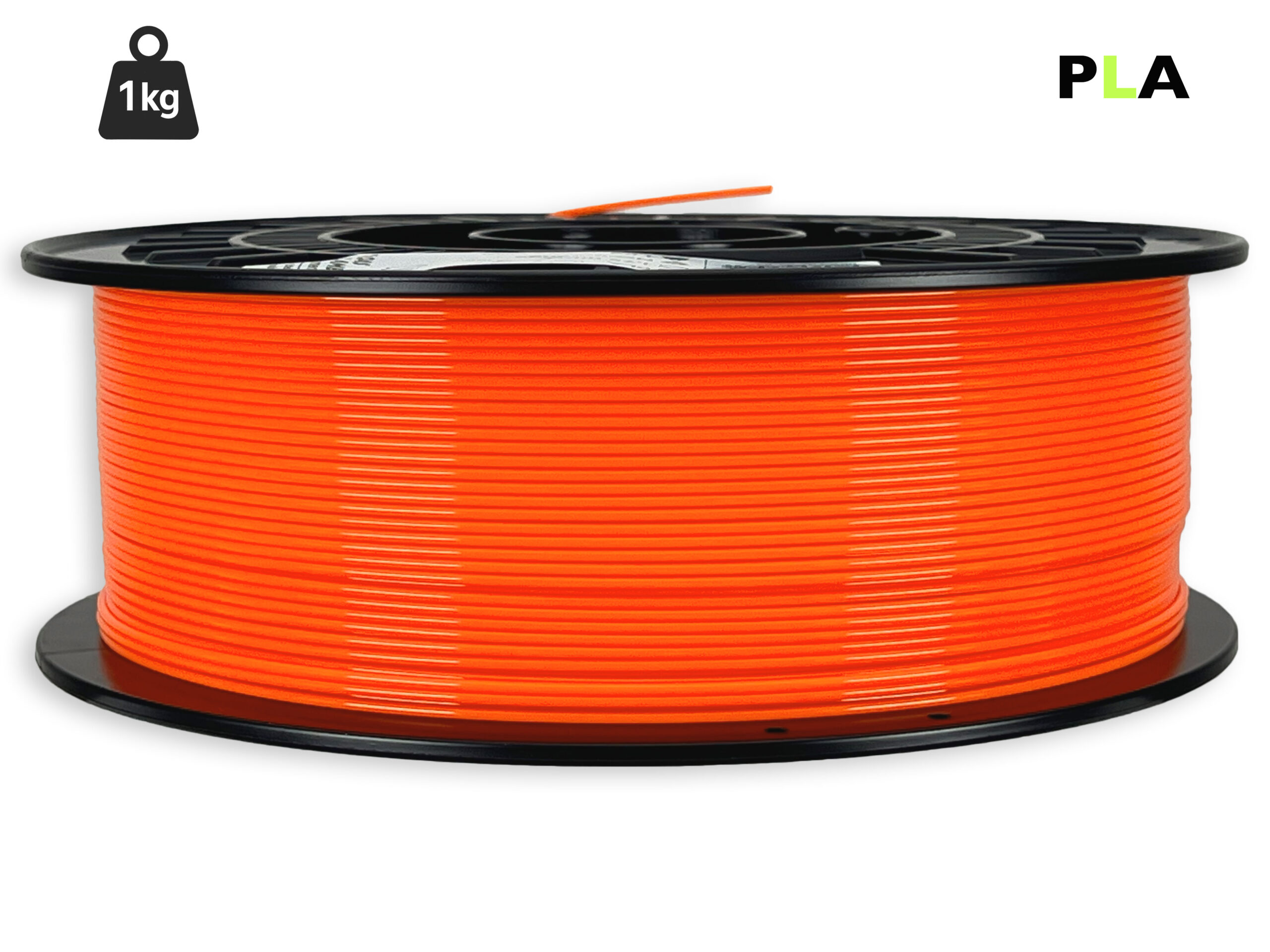 das-filament-pla-filament-1-75-mm-neonorange-1-kg image 1