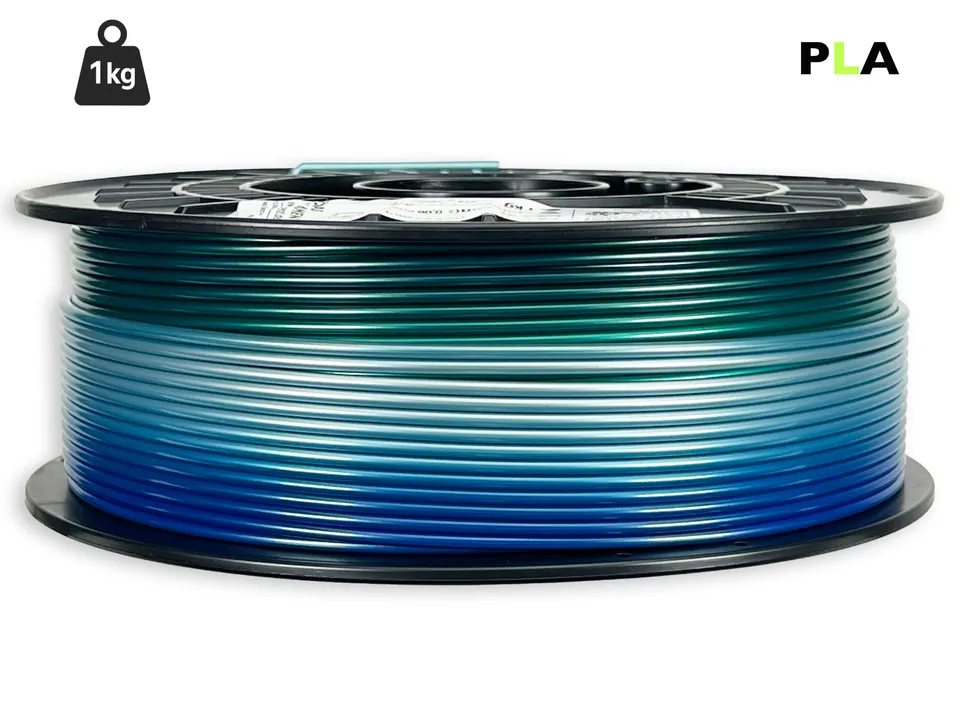 das-filament-pla-filament-2-85-mm-multicolor-polarlicht-1-kg image 1