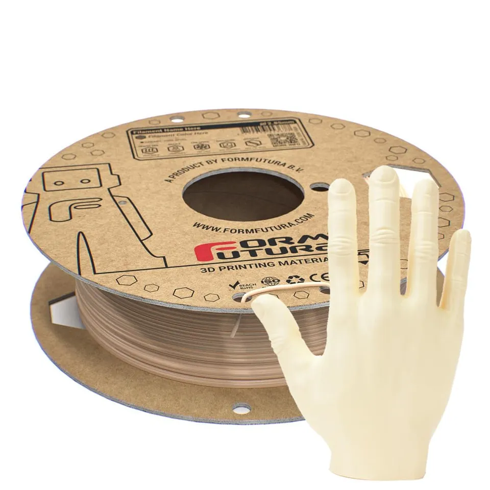 formfutura-python-flex-tpu-98a-filament-1-75-mm-skin-tone-id2-500-g image 1
