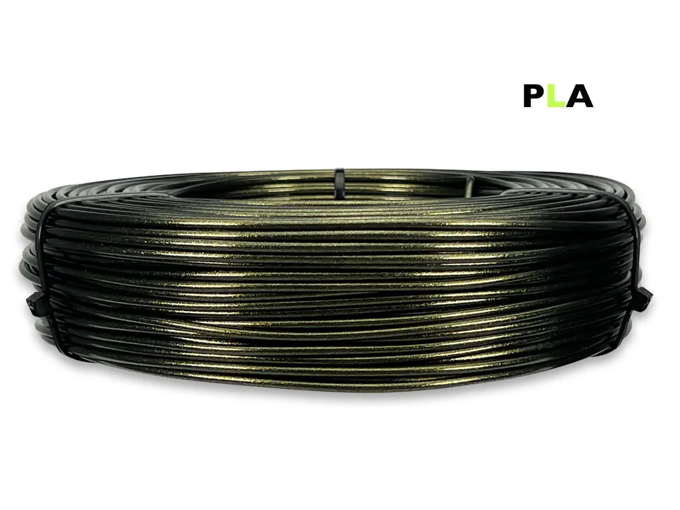 das-filament-pla-filament-2-85-mm-gr-ngold-800-g-refill image 1