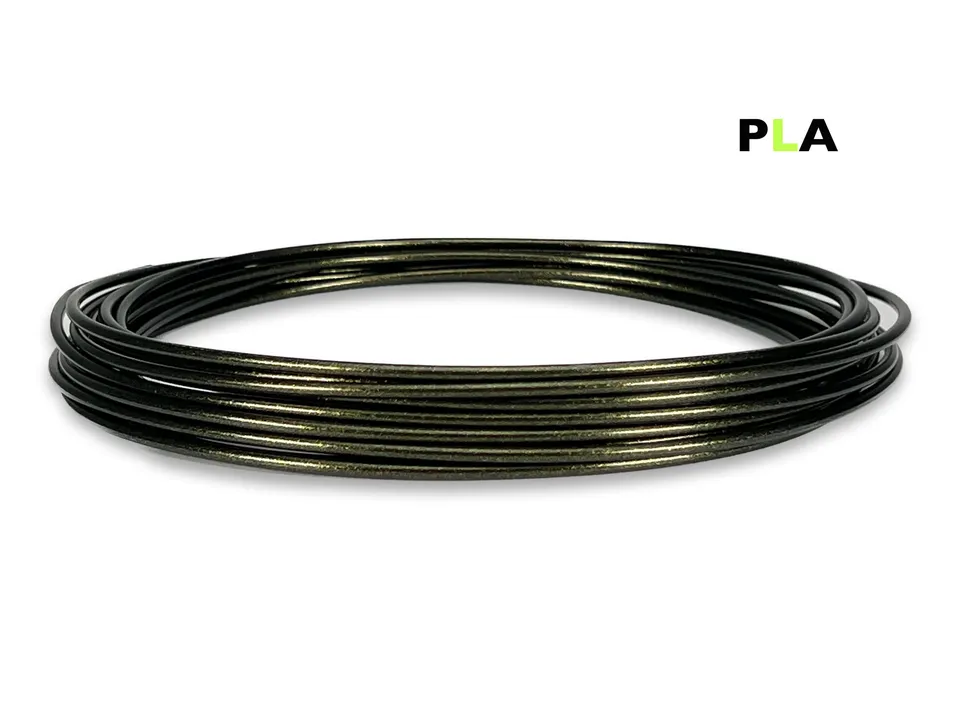 das-filament-pla-filament-50-g-sample-2-85-mm-gr-ngold image 1