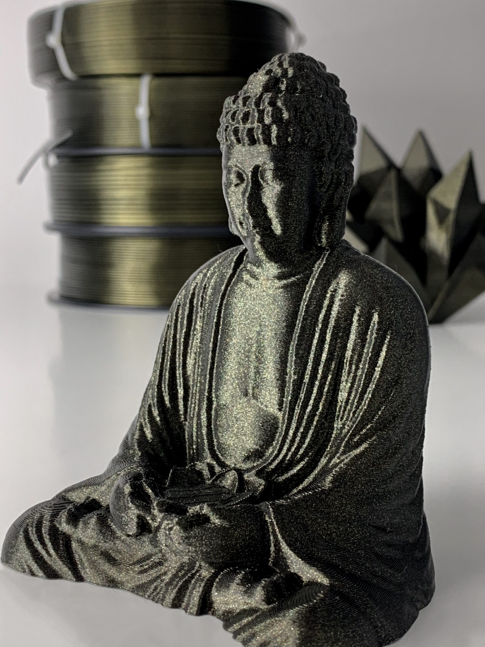 das-filament-pla-filament-sample-1-75-mm-gr-ngold-50-g image 2