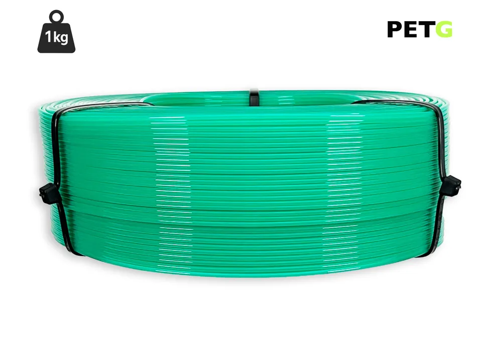 das-filament-petg-filament-1-75-mm-transluzent-wassergr-n-1-kg-refill image 1