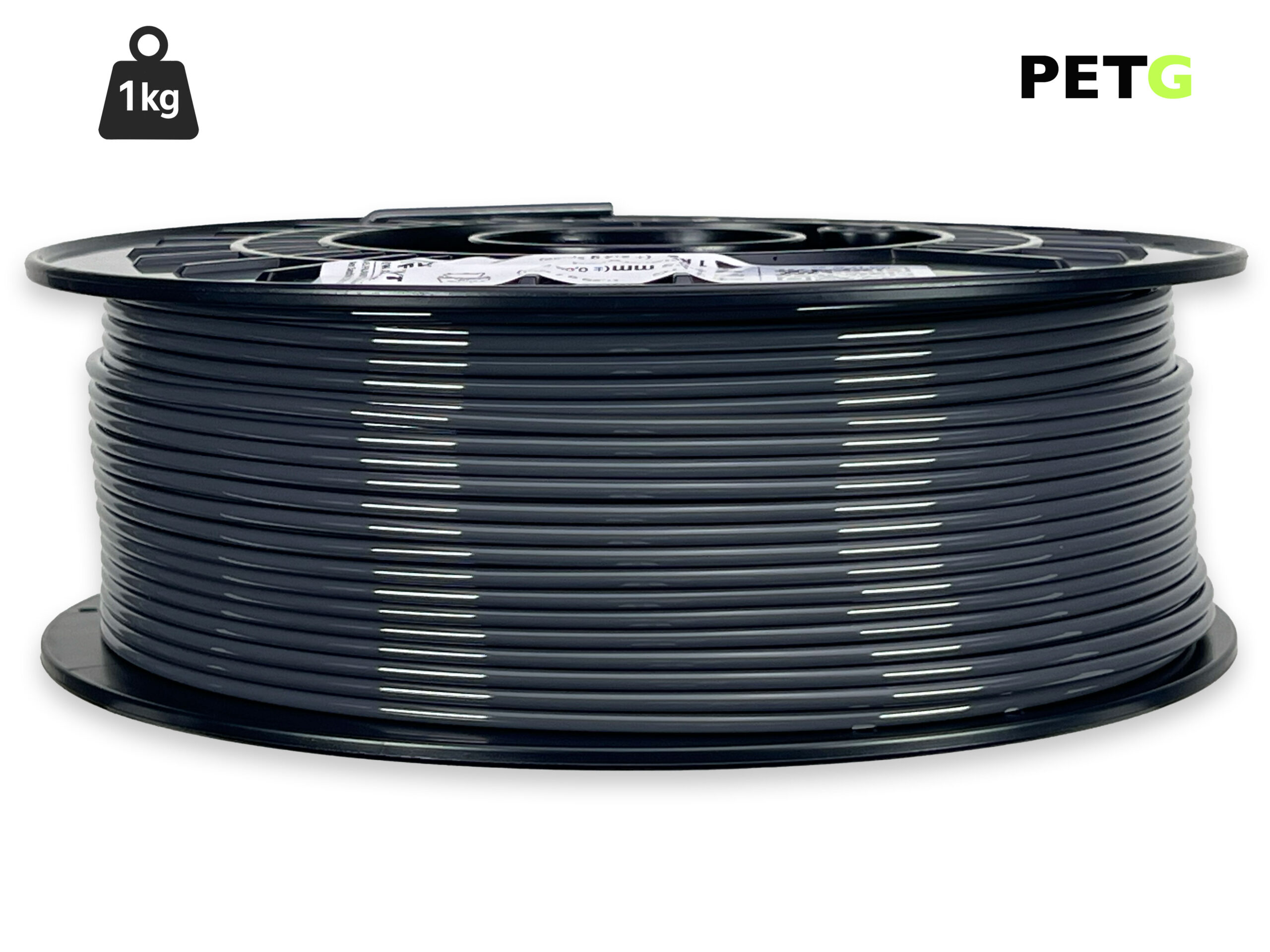 das-filament-petg-filament-2-85-mm-schiefergrau-1-kg image 1
