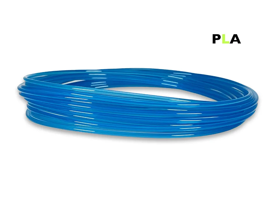 das-filament-pla-filament-2-85-mm-50-g-sample-transluzent-blau image 1