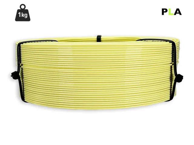 das-filament-pla-filament-1-75-mm-vanille-1-kg-refill image 1