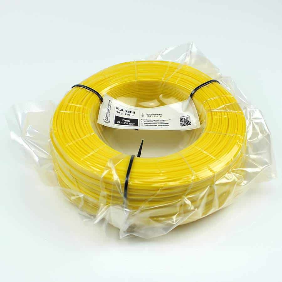 filamentworld-pla-refill-filament-gelb-1-75-mm-0-70-kg image 3