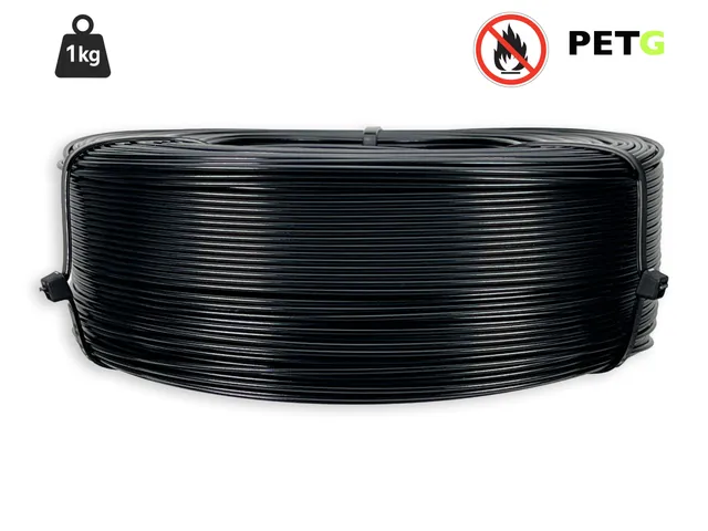 das-filament-petg-filament-1-75-mm-flammschutz-schwarz-1-kg-refill image 1