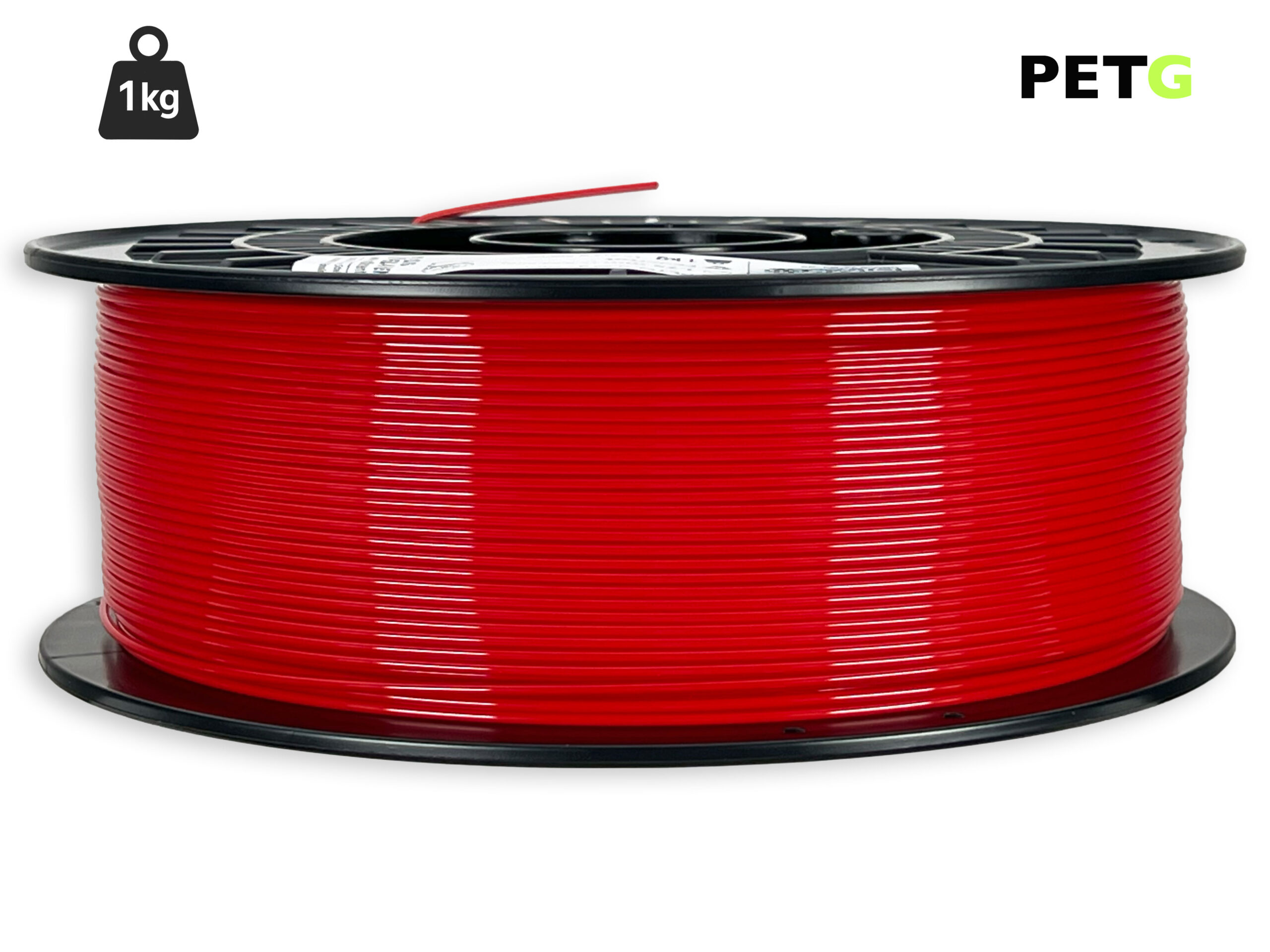 das-filament-petg-filament-1-75-mm-feuerrot-1-kg image 1