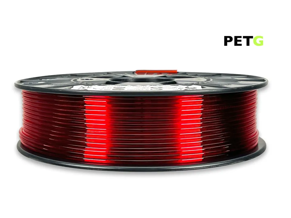 das-filament-petg-filament-2-85-mm-transparent-rot-800-g image 1