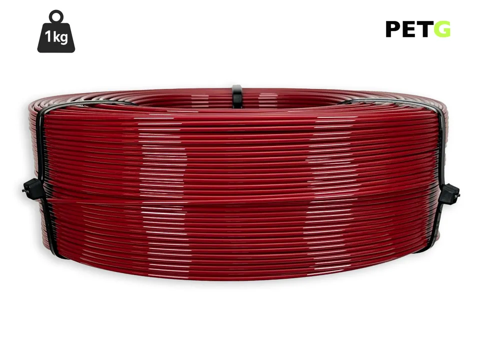 das-filament-petg-filament-1-75-mm-rubinrot-1-kg-refill image 1