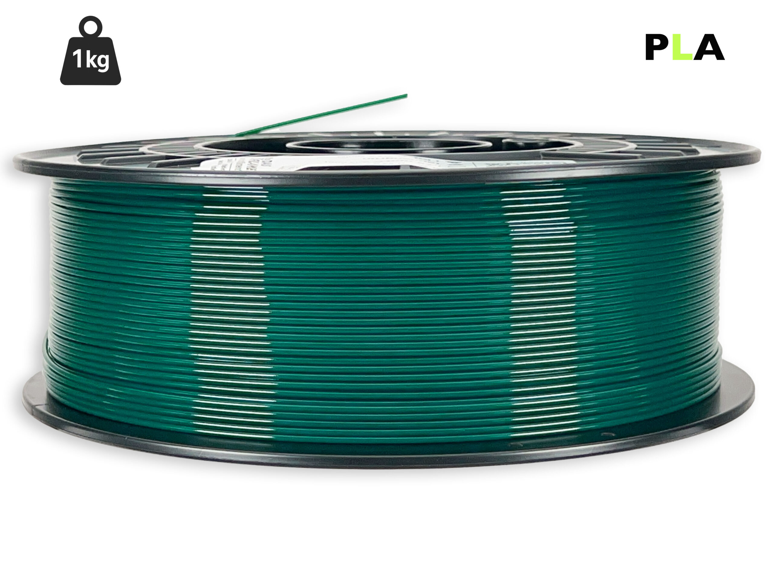 das-filament-pla-filament-1-75-mm-tannengr-n-1-kg image 1
